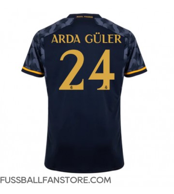 Real Madrid Arda Guler #24 Replik Auswärtstrikot 2023-24 Kurzarm